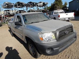 2007 TOYOTA TACOMA EXTRA CAB SILVER 2.7 AT 2WD Z19757